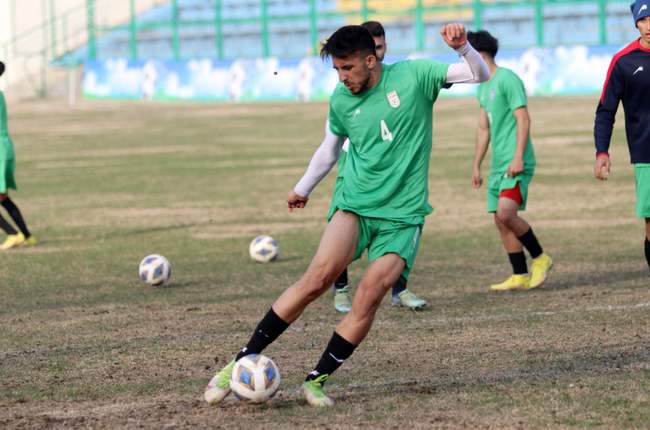 گزارش تصویری تیم ملی جوانان ایران پیش از بازی با استرالیا