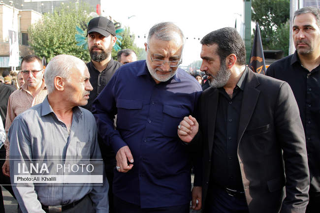 مراسم پیاده‌روی جاماندگان اربعین حسینی در تهران/١ 