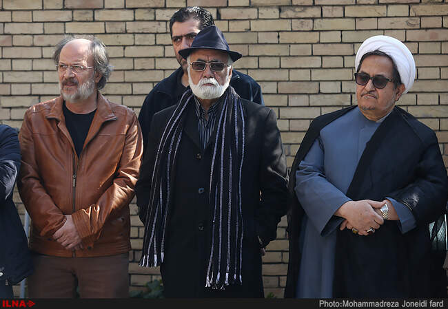 گزارش تصویری از مراسم تشییع پیکر علی معلم