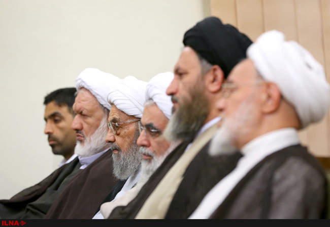 دیدار ‫رئیس و اعضای مجلس خبرگان با رهبر معظم انقلاب