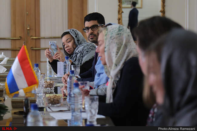 Zarif meets Dutch counterpart in Tehran