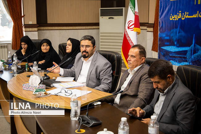 نشست خبری رئیس و اعضای هیات مدیره دوره سوم خانۀ مطبوعات استان قزوین