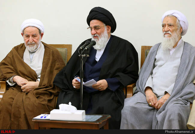 دیدار رئیس و اعضای مجلس خبرگان رهبری با رهبر معظم انقلاب