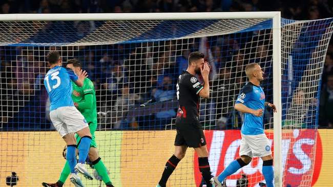 گزارش تصویری دیدار ناپولی و میلان در شب طلسم شکنی و پایان حسرت