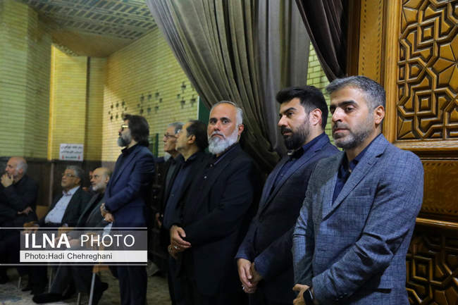 مراسم ختم همسر آیت‌الله سیستانی در تهران