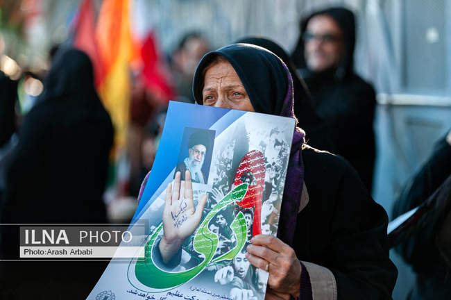 مراسم بزرگداشت ۹ دی در میدان امام حسین(ع) تهران