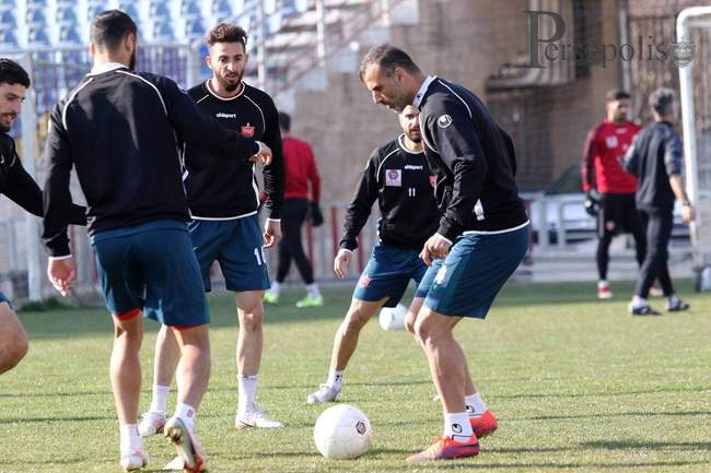 گزارش تصویری: شاگردان گل محمدی آماده دیدار با سایپا