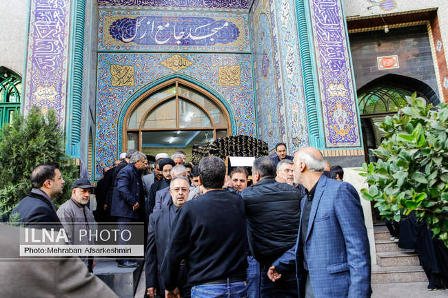 مراسم تشییع محمدمهدی صدیقی