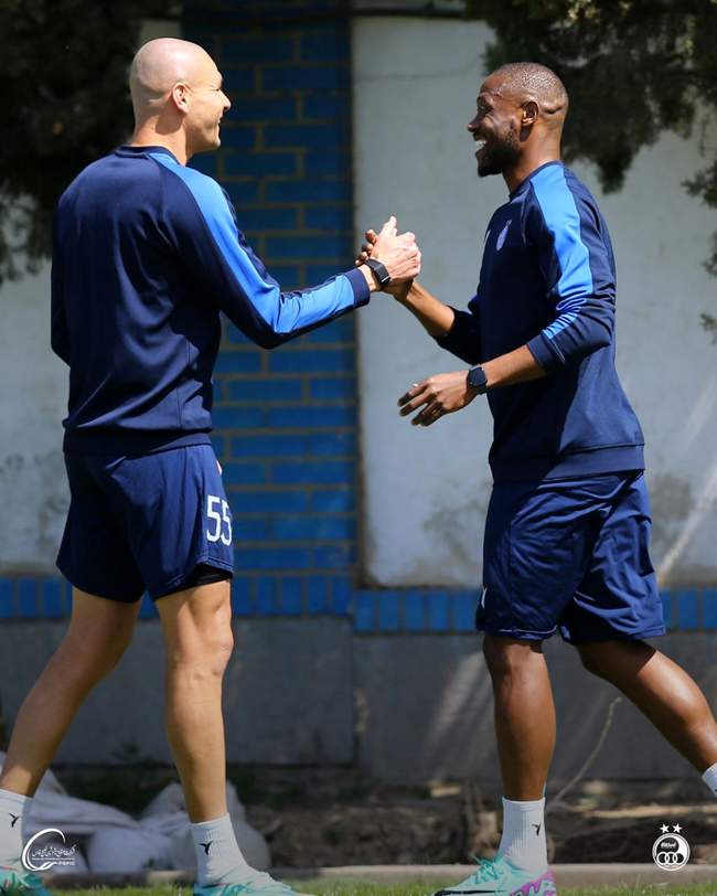 گزارش تصویری تمرینات استقلال قبل از بازی با خیبر خرم آباد