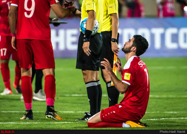 فوتبال انتخابی جام جهانی ۲۰۱۸/ ایران - سوریه