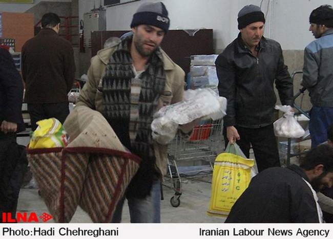 توزیع سبد کالا در قم