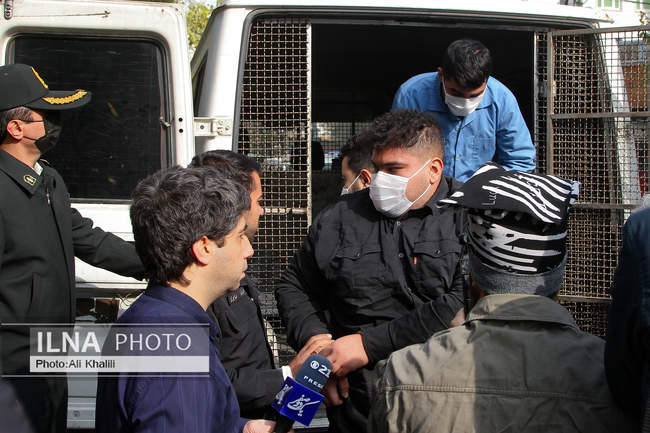 بازسازی صحنه حمله مسلحانه در بلوار ابوذر تهران