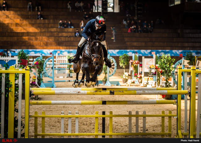 مسابقات بین المللی پرش اسب در مجموعه سوارکاری بام