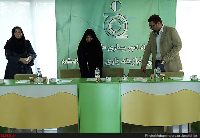 نشست خبری بنیاد بیماری های خاص با حضور فاطمه هاشمی