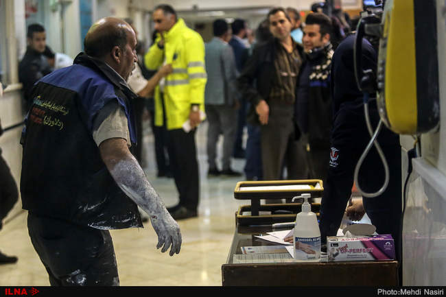 مصدومان مراسم چهارشنبه آخر سال 1396