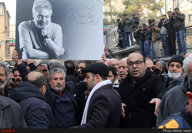 مراسم تشییع پیکر حسن جوهرچی