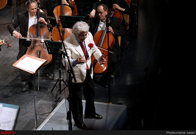 کنسرت ارکستر موسیقی ملی به رهبری لوریس چکناواریان