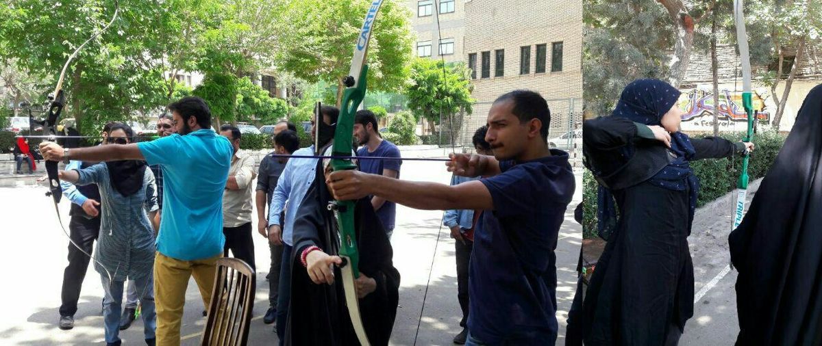 همایش ورزش همگانی تیراندازی با کمان برگزار شد 