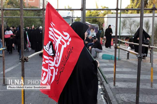  دومین روز مراسم وداع با رهبر شهید انقلاب در مصلای تهران/ 9