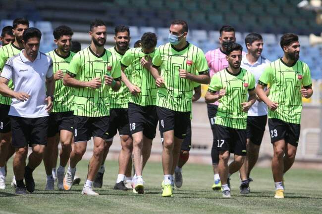 تمرینات پرسپولیس