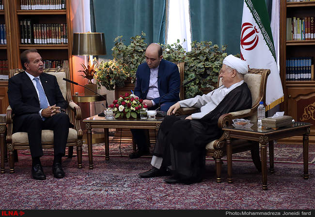 دیدار دبیر کل اتحادیه بین‌المللی تامین اجتماعی با آیت الله هاشمی رف�