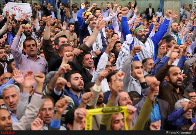 دیدار کارگران با رهبر انقلاب اسلامی