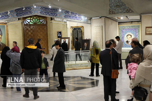 گردشگران نوروزی در مقبره الشعرا تبریز