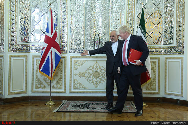 دیدار وزرای خارجه انگلیس و ایران