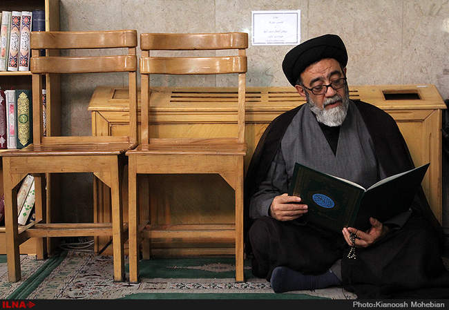 مراسم ترحیم پدر سردار شریف مسئول روابط عمومی سپاه