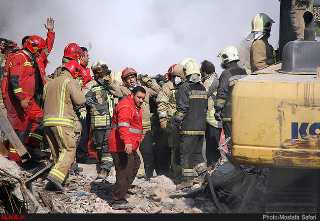 هفتمین روز حادثه پلاسکو/2