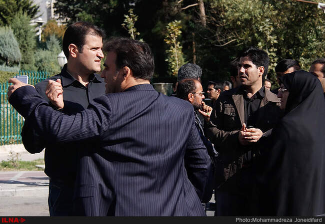 مراسم تشییع خبرنگار شبکه خبر