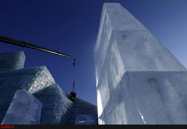 شهر یخی در چین