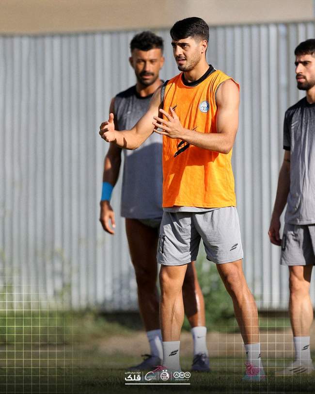 آخرین جلسه تمرینی استقلال قبل از بازی با شمس آذر