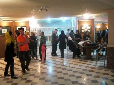 نمایشگاه نقاشی خط قرآنی در نگارخانه گلستان 