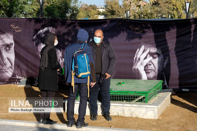 مراسم خاکسپاری پیکر استاد شجریان در توس 