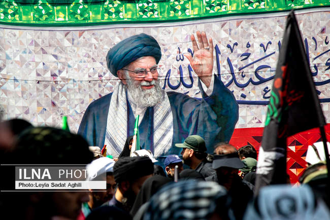 دومین روز مراسم وداع با رهبر شهید انقلاب در مصلای تهران/ 10