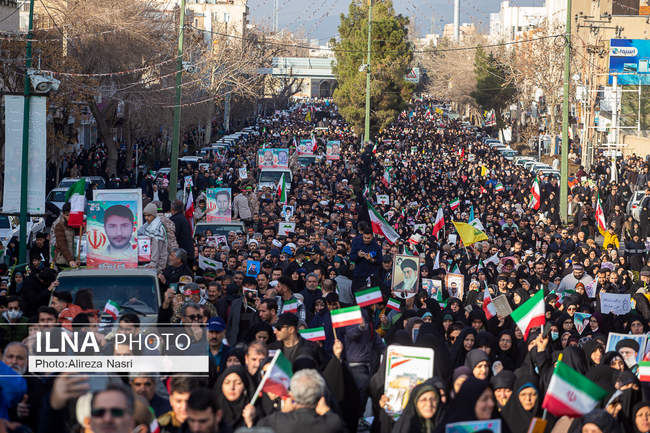 تشییع شهدای مدافع امنیت در قزوین