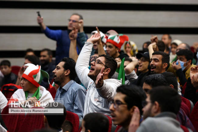 تماشای دومین بازی ایران در جام جهانی قطر در فرهنگسرای اشراق