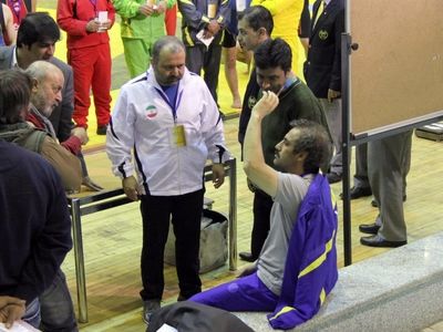 نقی معمولی در جشن قهرمانی پرسپولیس + عکس