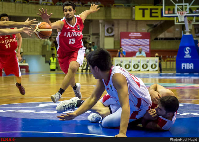 بیست و چهارمین دوره مسابقات بسکتبال قهرمانی جوانان آسیا: ایران - اندو