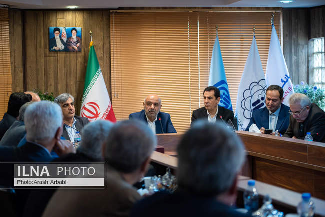 مراسم تقدیر از وزیر تعاون، کار و رفاه اجتماعی و مدیر عامل سازمان تامی