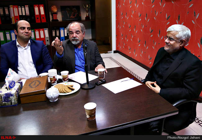 دیدار جمعی از اصناف و بازاریان با محمدرضا عارف