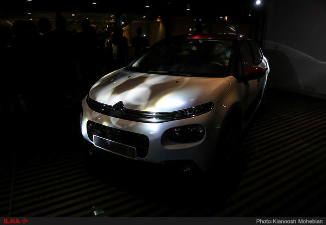 مراسم رونمایی از خودروی سیتروئن-C3