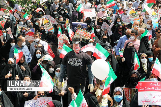 راهپیمایی روز قدس درشیراز