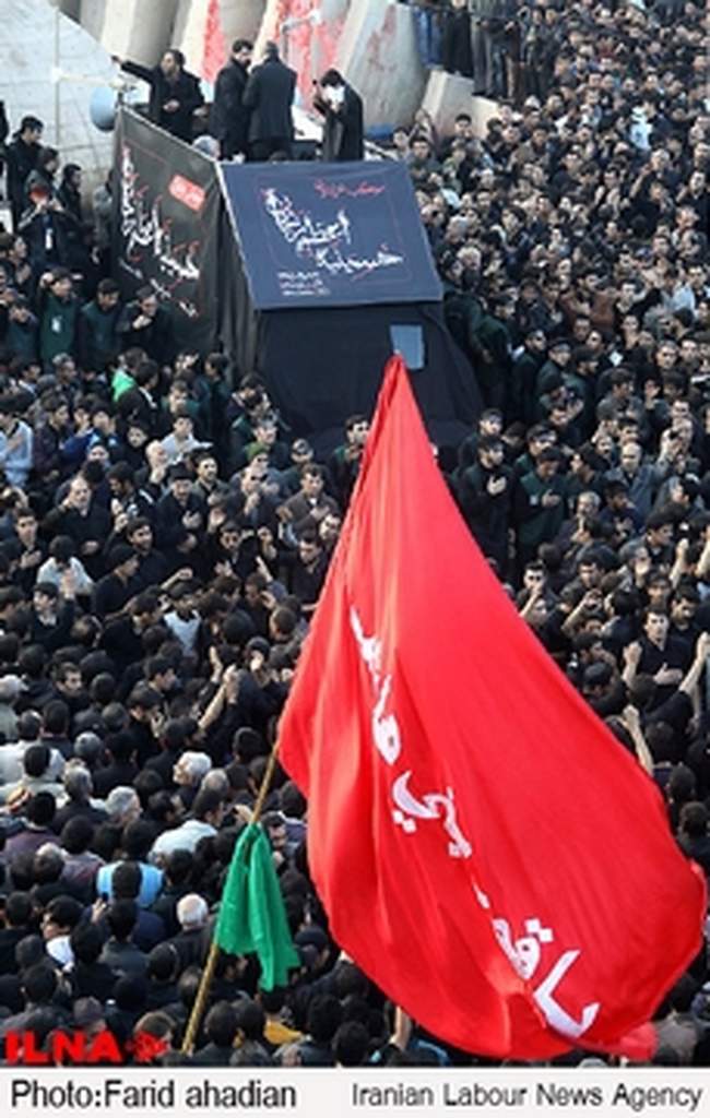 هیت عزاداران تاسوعای حسینی حسینییه اعظم استان زنجان