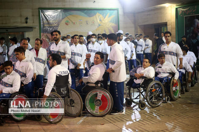 مراسم بدرقه «فرزندان ایران، سفیران پیروزی»