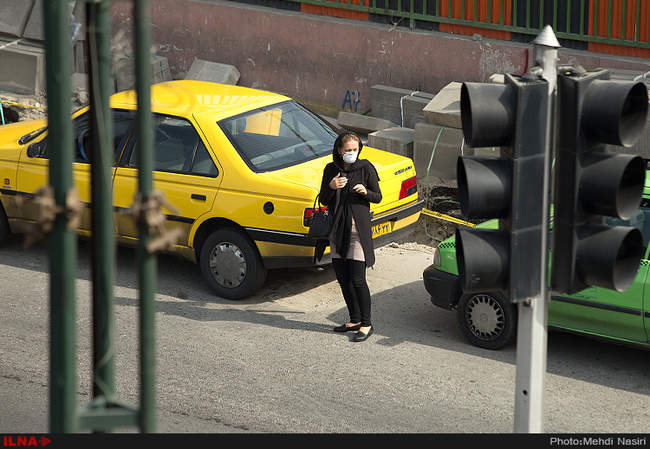 آلودگی امروز هوای تهران