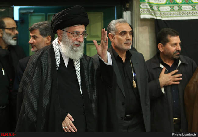 مراسم عزاداری شام غریبان در حسینیه امام خمینی