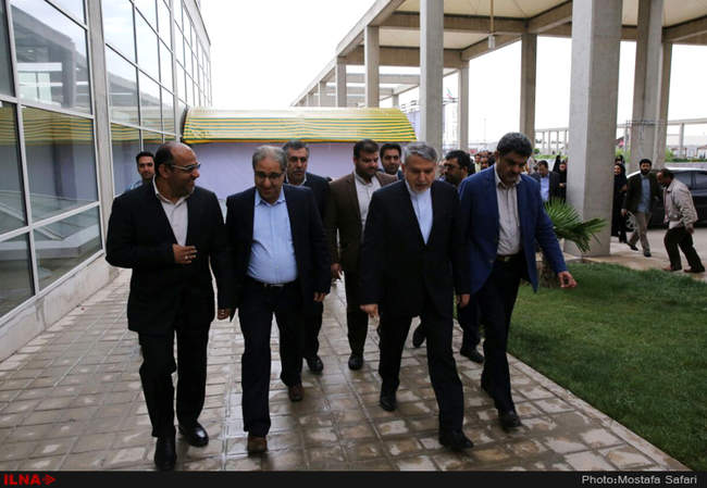 حضور  سید رضا صالحی امیری وزیر فرهنگ و ارشاد در سی‌‌اُمین نمایشگاه ب