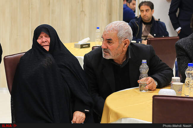 مراسم تجلیل از خانواده شهدای آتشنشان حادثه ساختمان پلاسکو
